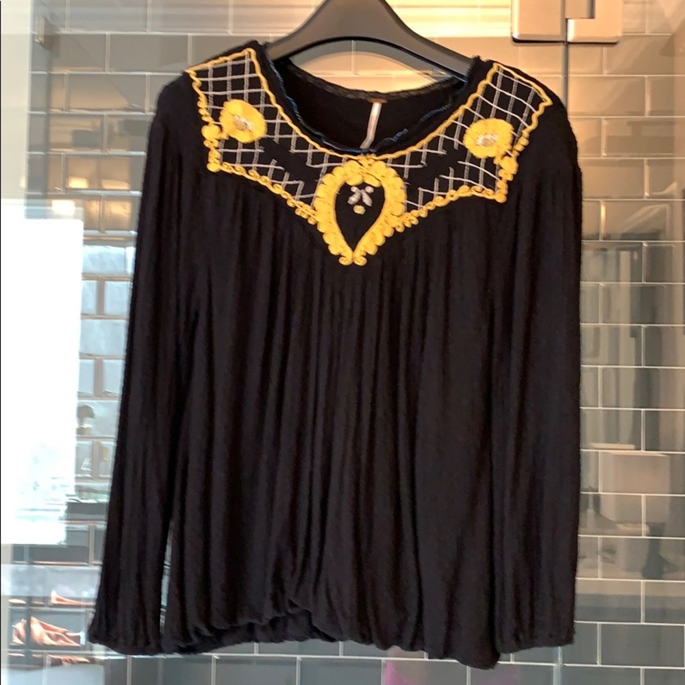 Free People Bohemian Top